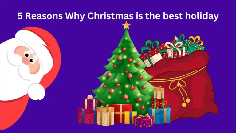 5 reasons why Christmas is the best holiday - festive illustration
