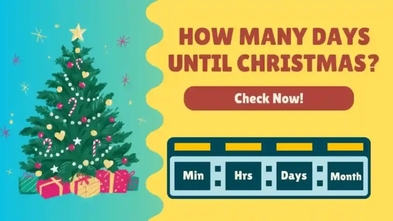 How Many Days Until Christmas