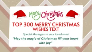 Merry Christmas Wishes Text