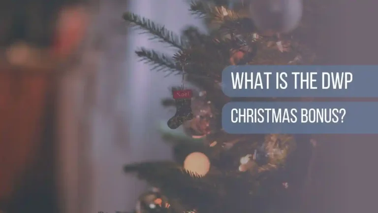 What is the DWP Christmas bonus