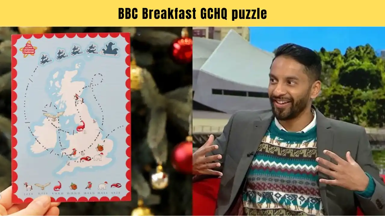 BBC Breakfast GCHQ puzzle