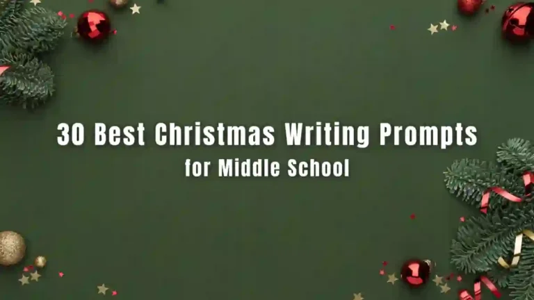 Christmas Writing Prompts for Middle School