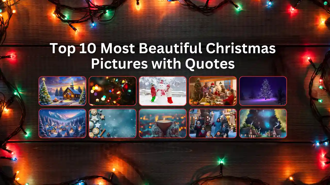 Top 10 Most Beautiful Christmas Pictures with Quotes