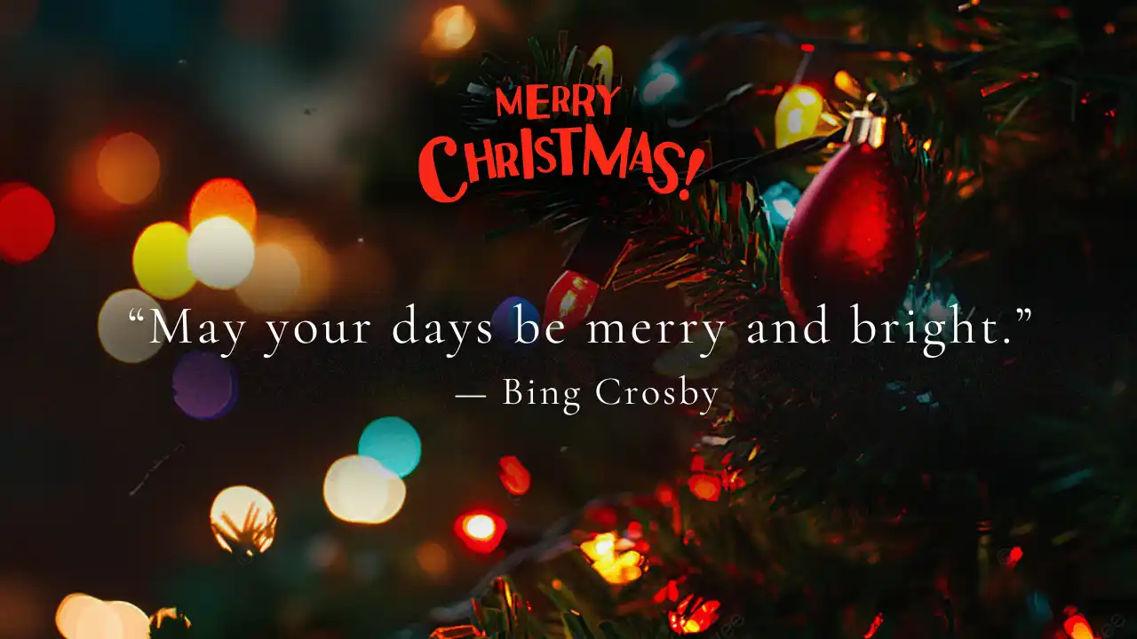 Christmas wallpaper 2026 - twinkling lights HD background